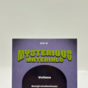 2024 Fleer Scooby-Doo Velma Mysterious Materials Relic Card MY-5 FRENLY BRICKS - Open 7 Days