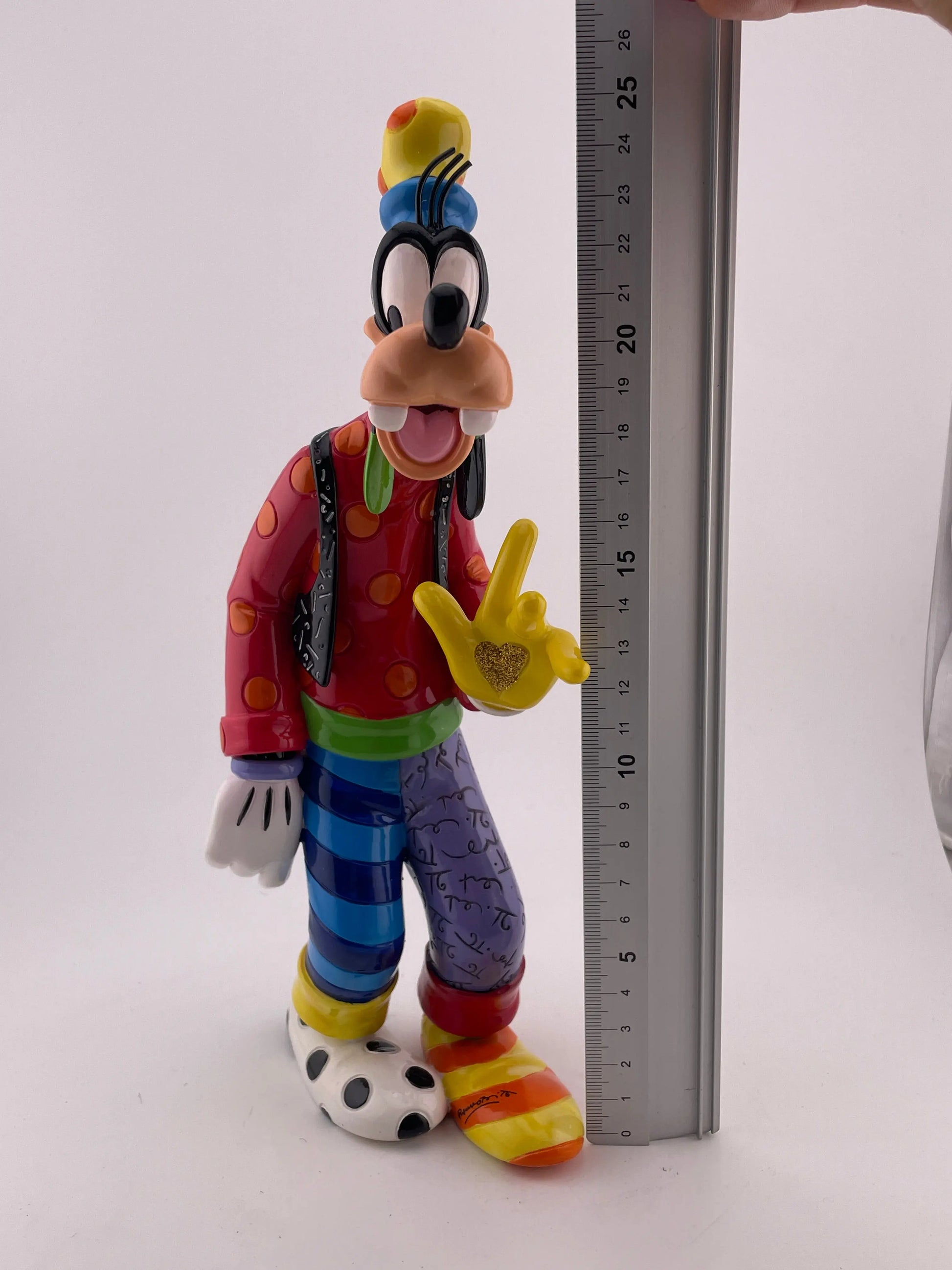 Disney’s Character Porcelain showcase Britto Goofy 85th Anniversary +combinedshipping FRENLY BRICKS - Open 7 Days