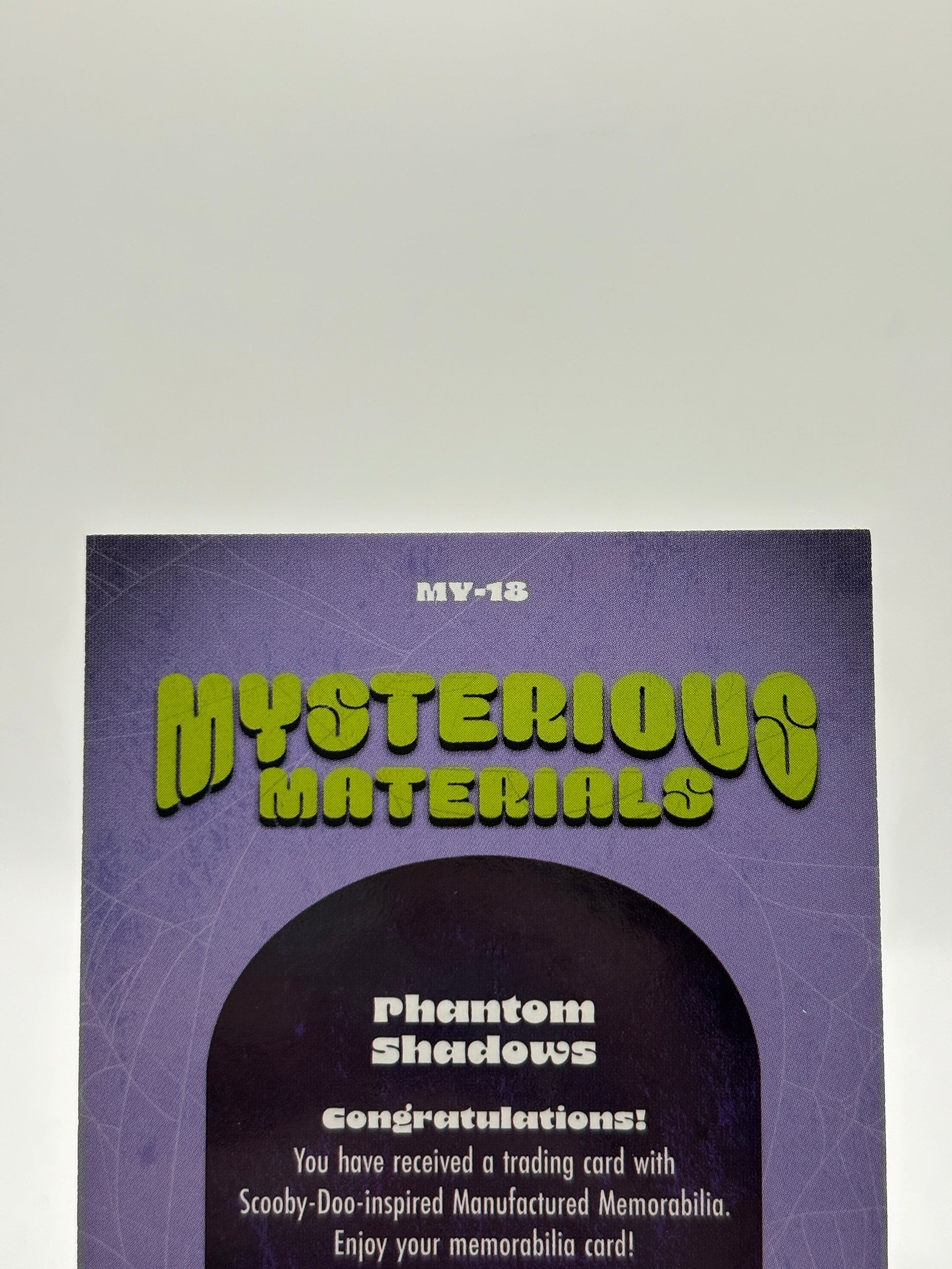 2025 Fleer Scooby Doo Mysterious Materials - Phantom Shadow MY-18 FRENLY BRICKS - Open 7 Days