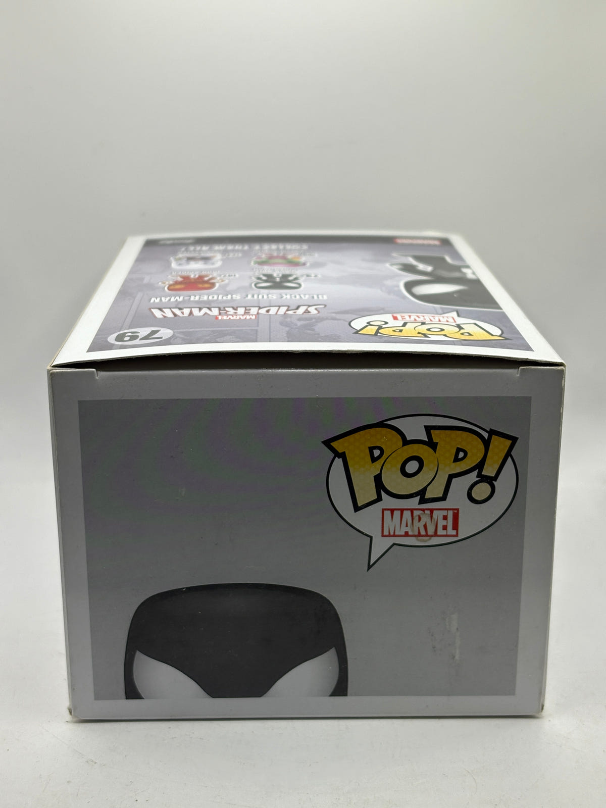 Funko POP! Marvel Spider-Man #79 Black Suit Spider-Man Glow, photo 5 image 5
