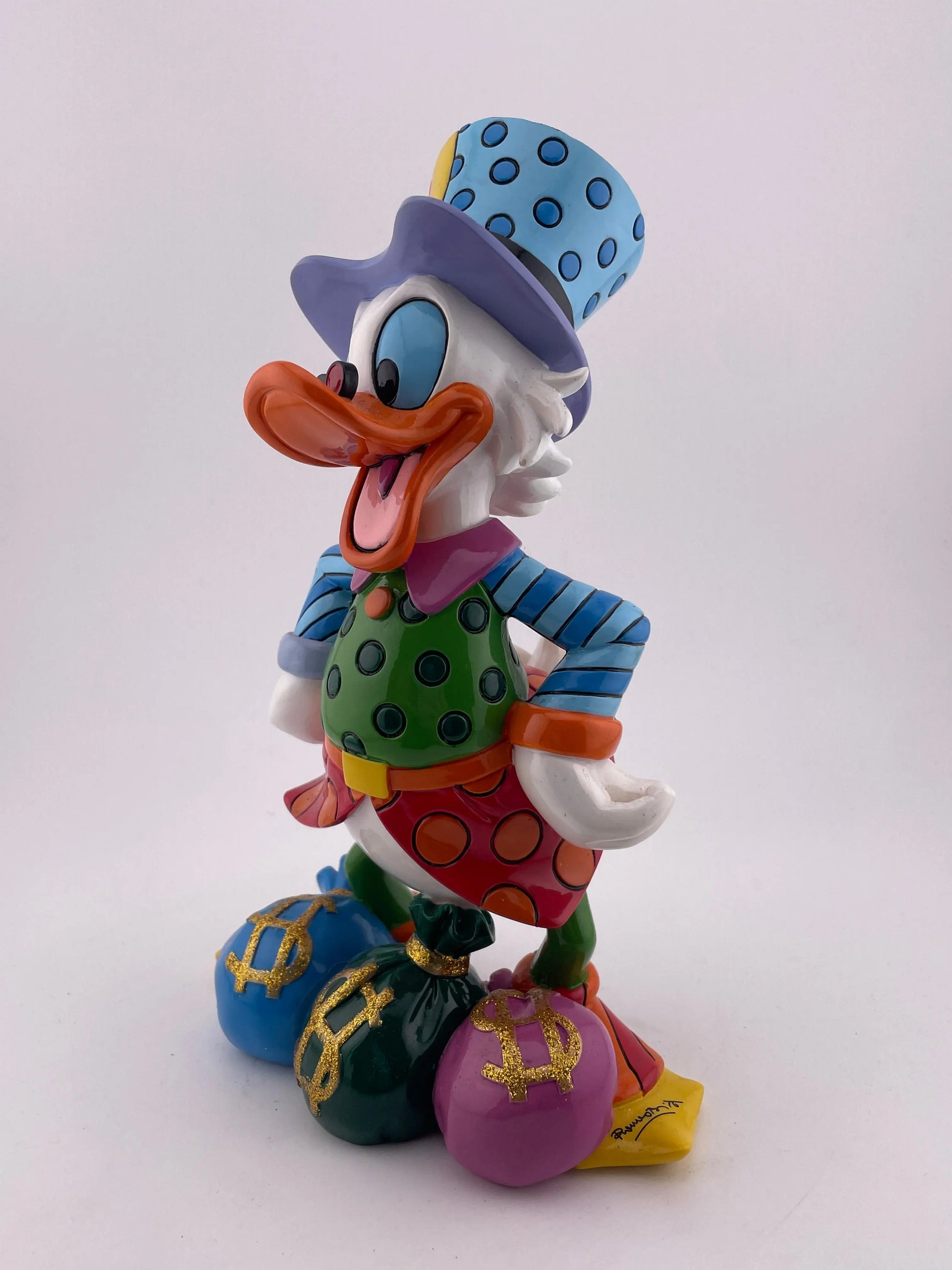 Disney’s Character Porcelain showcase Britto Uncle Scrooge NIB +combinedshipping FRENLY BRICKS - Open 7 Days