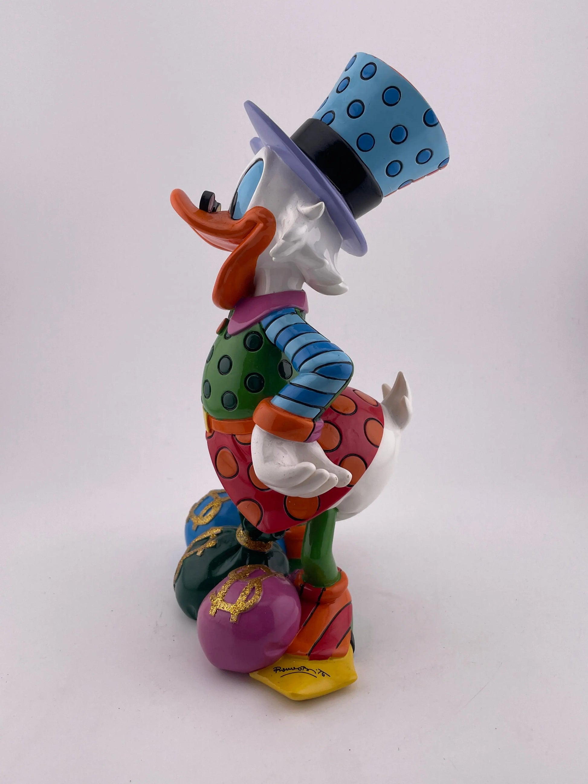Disney’s Character Porcelain showcase Britto Uncle Scrooge NIB +combinedshipping FRENLY BRICKS - Open 7 Days