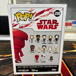 Funko Pop! Star Wars: The Last Jedi - Praetorian Guard Action Figure #208 FRENLY BRICKS - Open 7 Days