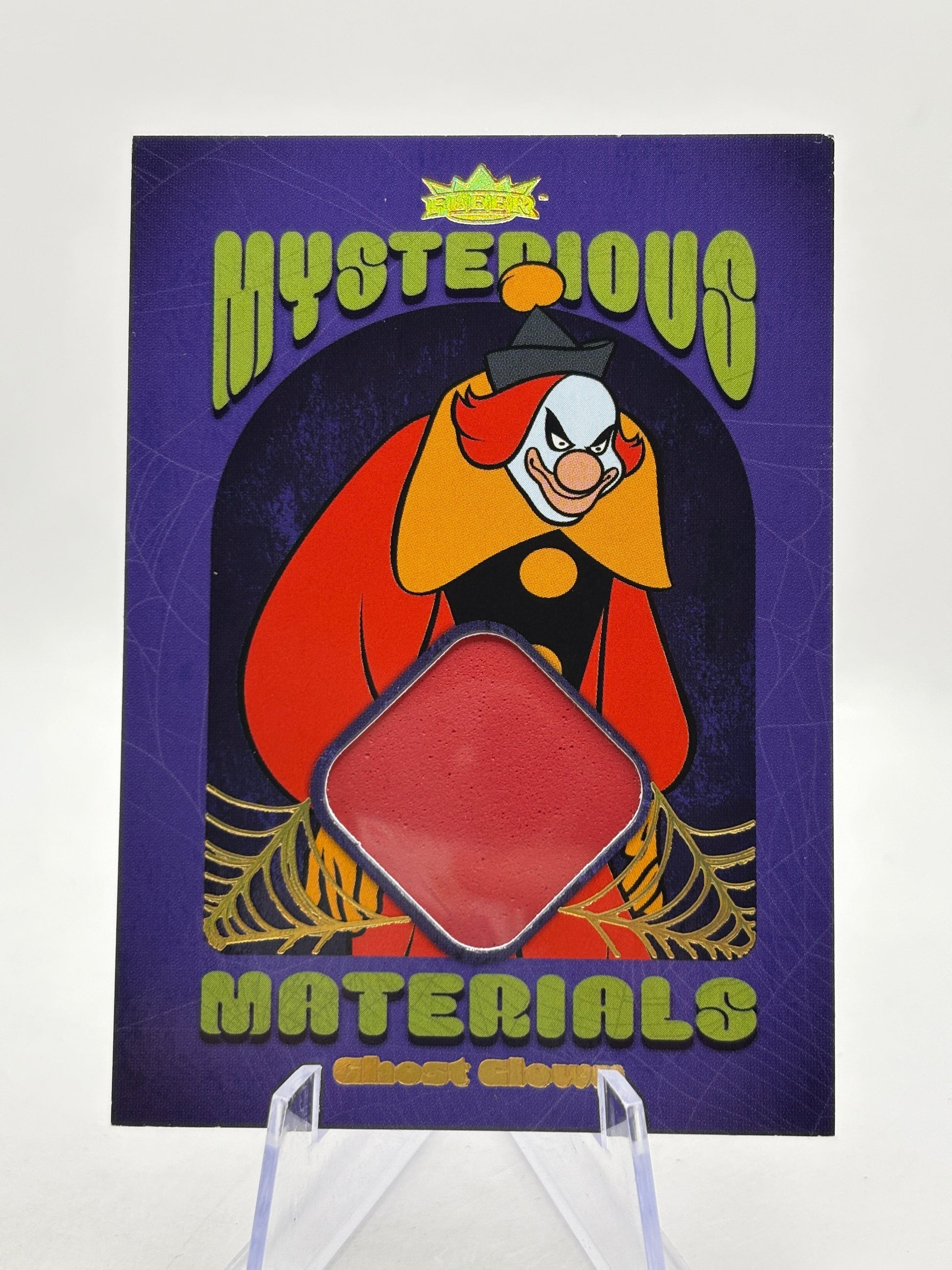 2024 Fleer Scooby Doo - Mysterious Materials Ghost Clown MY-25 FRENLY BRICKS - Open 7 Days