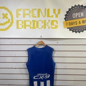 AFL North Melbourne Kangaroos Canterbury Jersey Medium FRENLY BRICKS - Open 7 Days