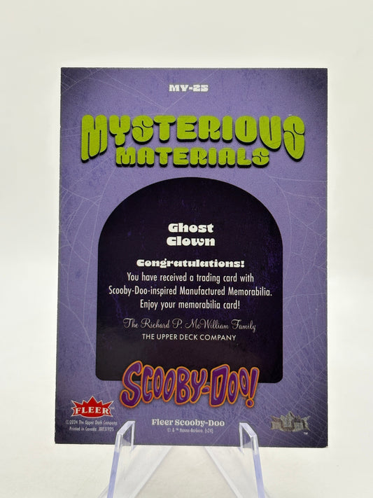 2024 Fleer Scooby Doo - Mysterious Materials Ghost Clown MY-25 FRENLY BRICKS - Open 7 Days