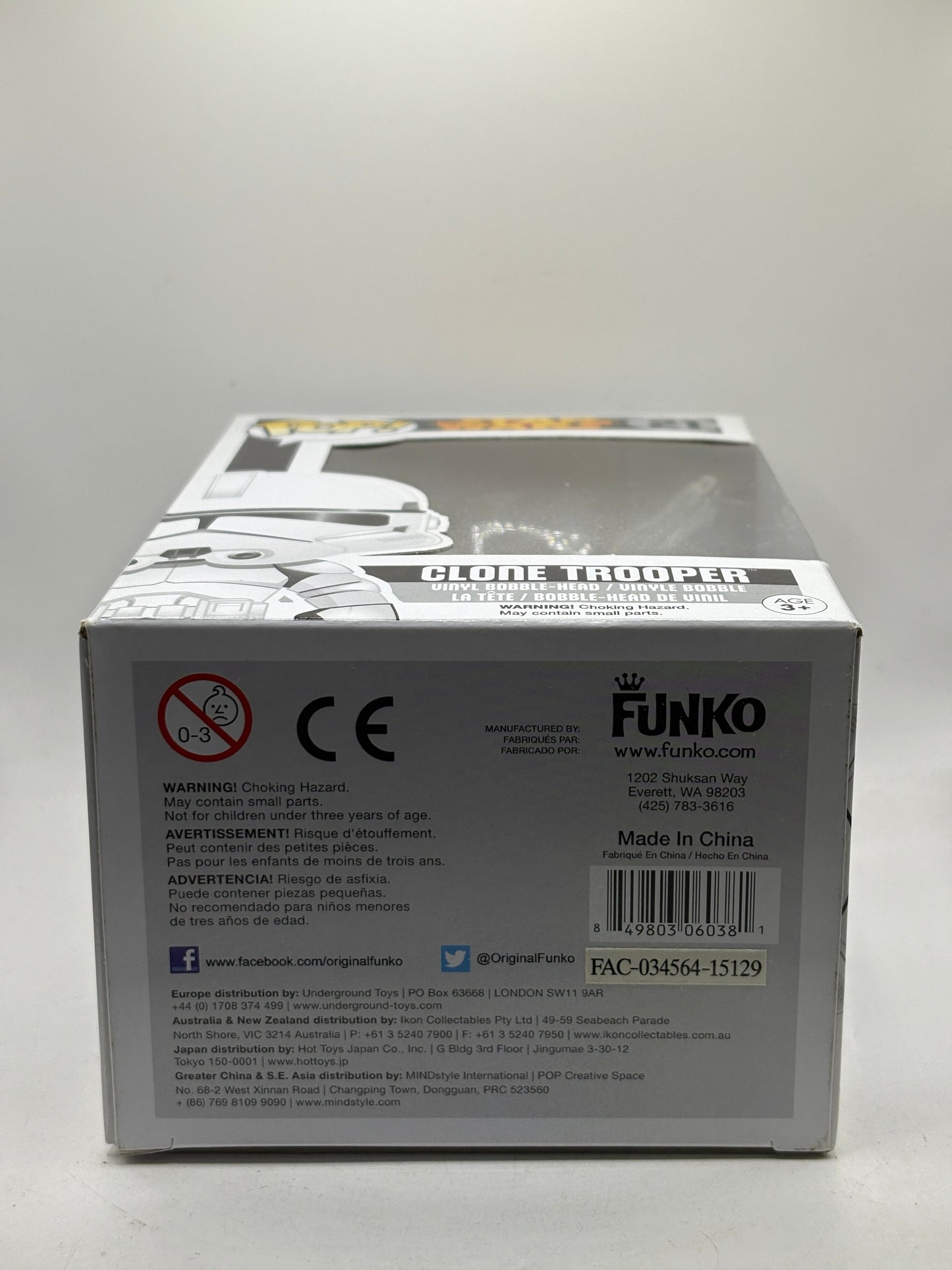 Funko POP! Star Wars #21 Clone Trooper Vinyl Bobble-Head image 6