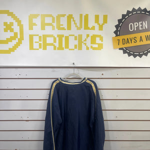 NCAA Vintage Steve and Barrys Notre Dame Wet Weather Jacket Large FRENLY BRICKS - Open 7 Days