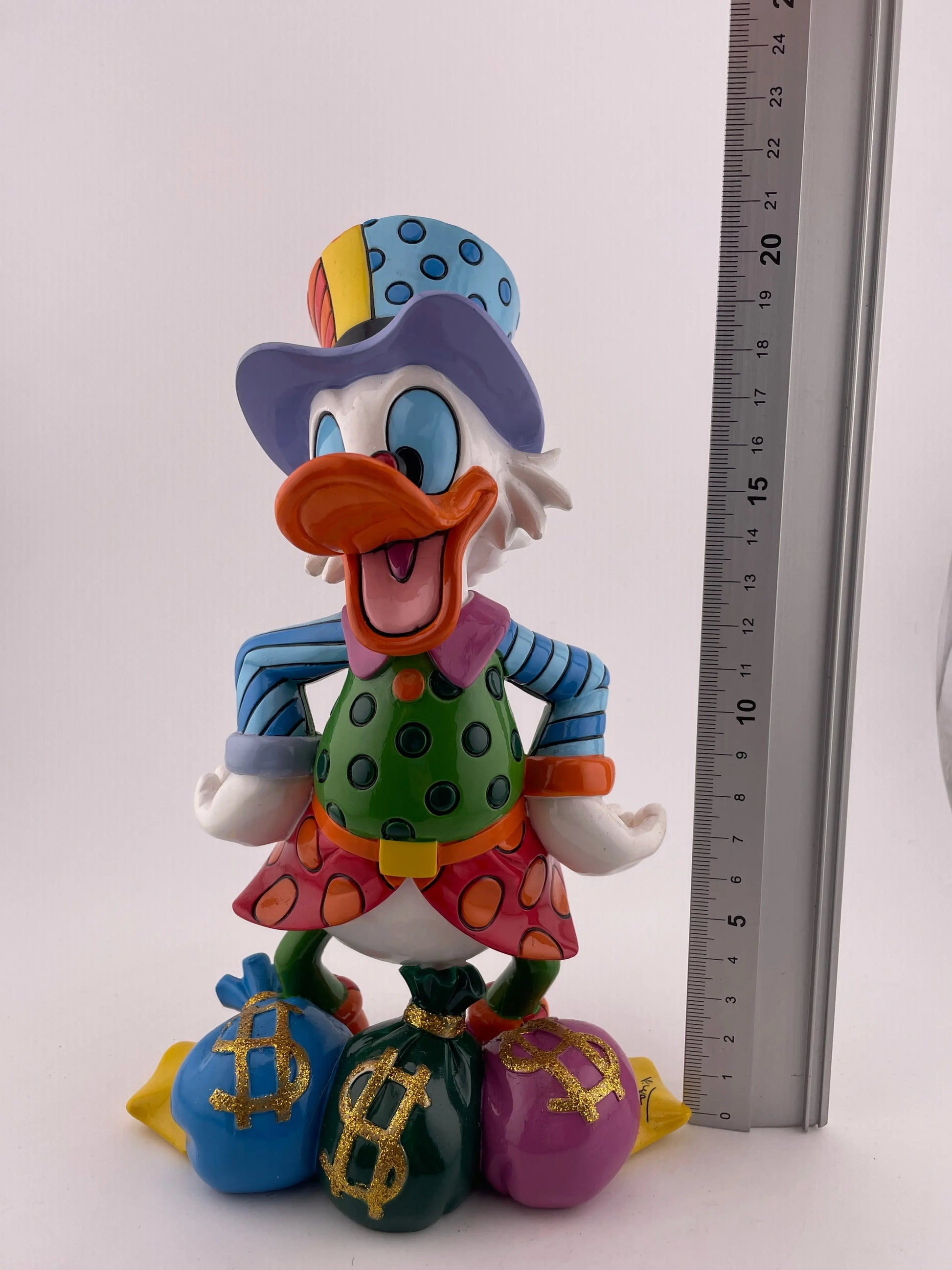Disney’s Character Porcelain showcase Britto Uncle Scrooge NIB +combinedshipping FRENLY BRICKS - Open 7 Days