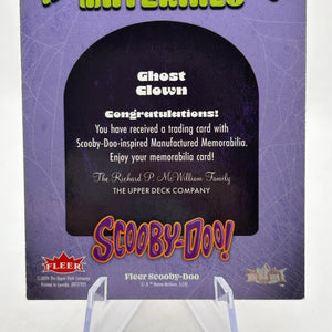 2024 Fleer Scooby Doo - Mysterious Materials Ghost Clown MY-25 FRENLY BRICKS - Open 7 Days