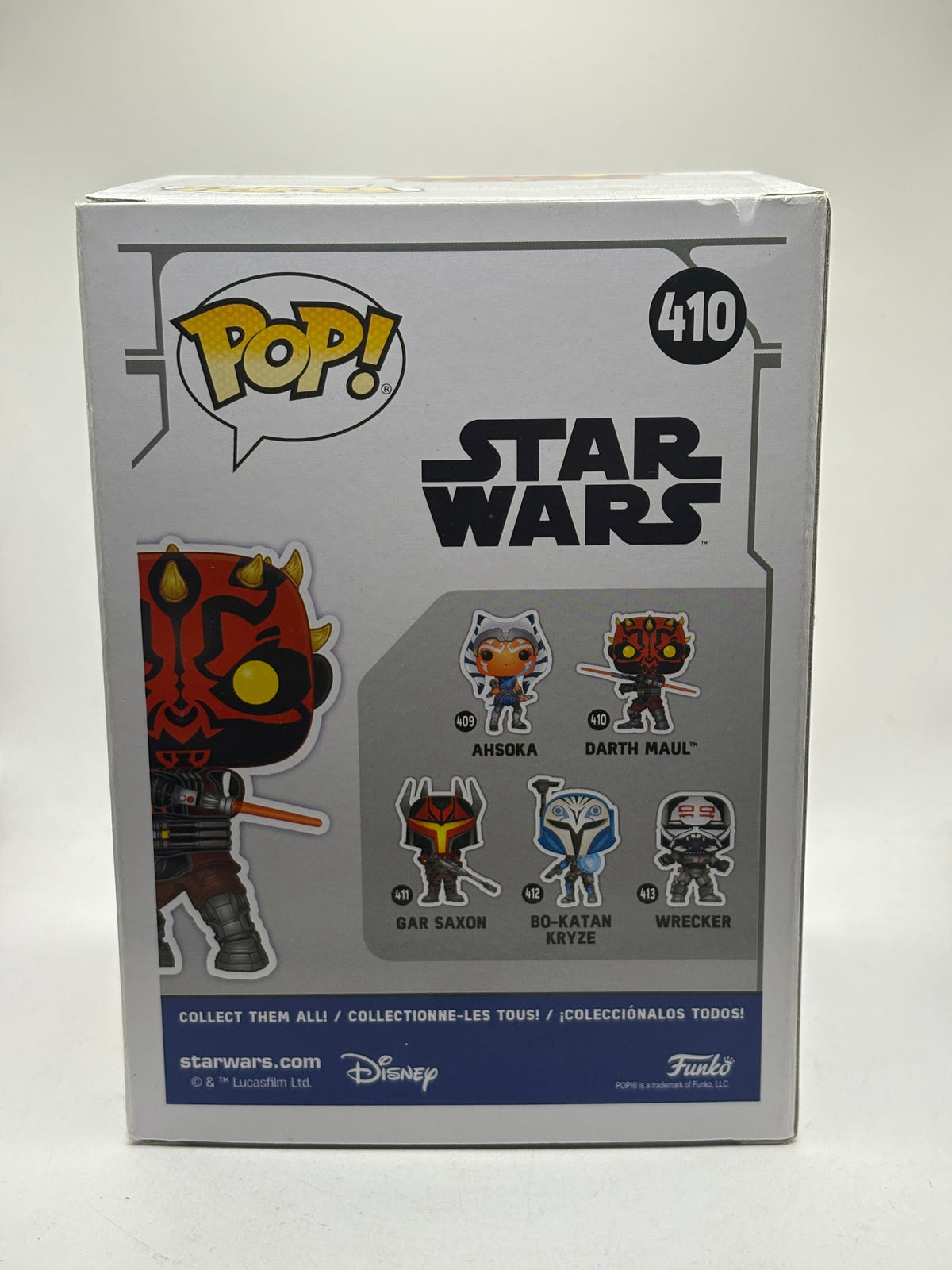 Funko POP! Star Wars #410 Darth Maul Bobble-Head, photo 3 image 3