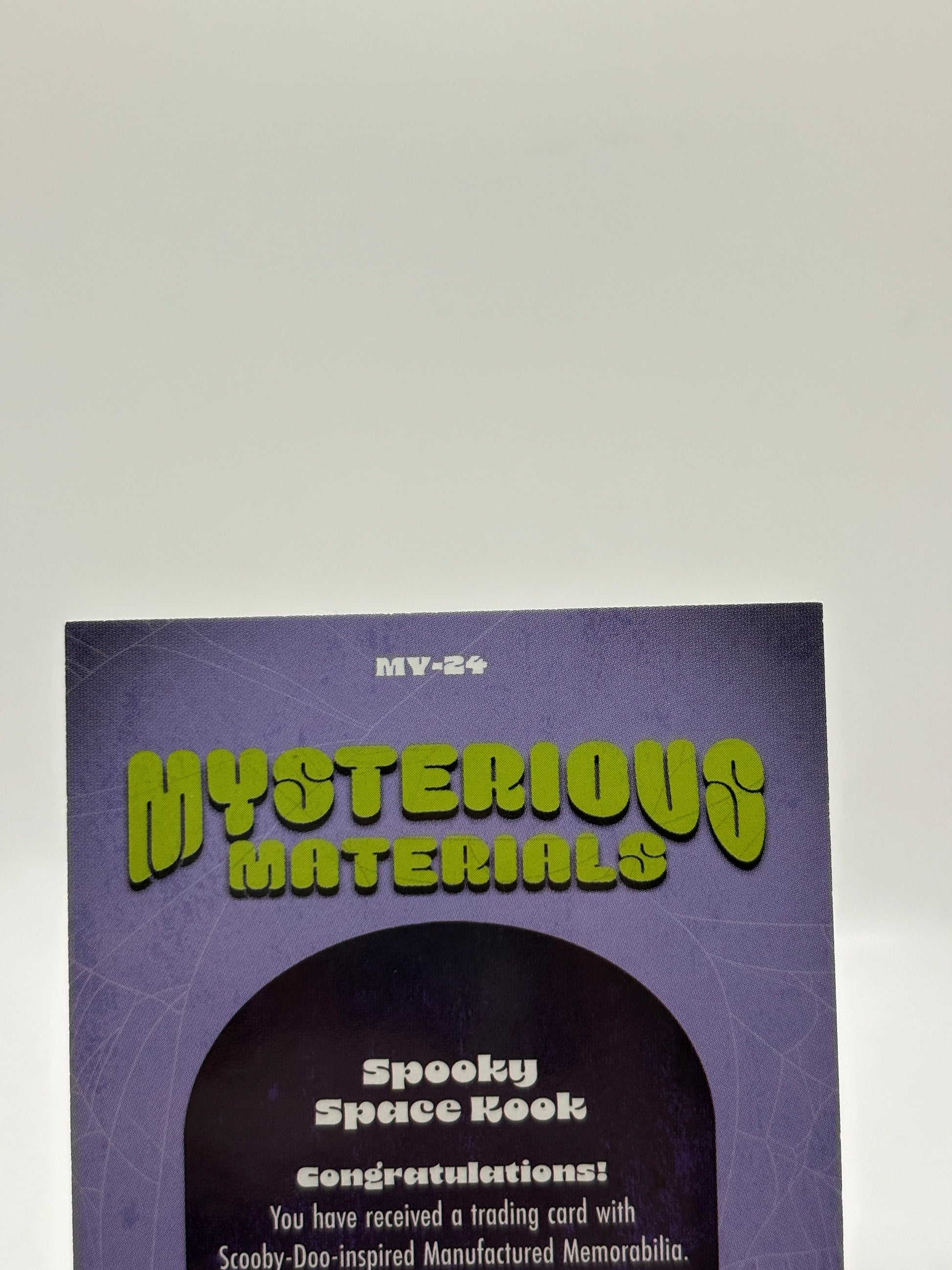 2024 Fleer Scooby Doo - Mysterious Materials Spooky Space Kook MY-24 FRENLY BRICKS - Open 7 Days