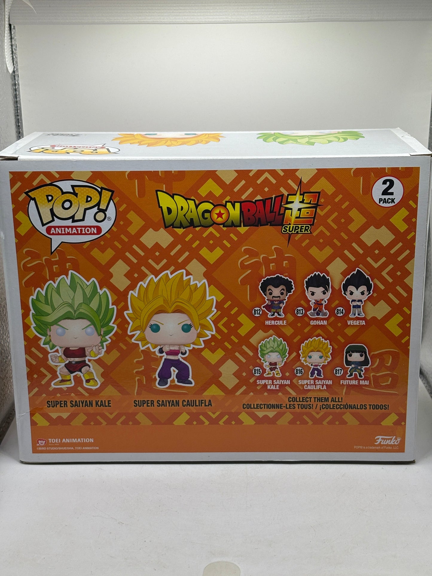 Funko POP! Dragon Ball Super 2 Pack SS Kale & SS Caulifla Funimation 2020 Exclus image 4