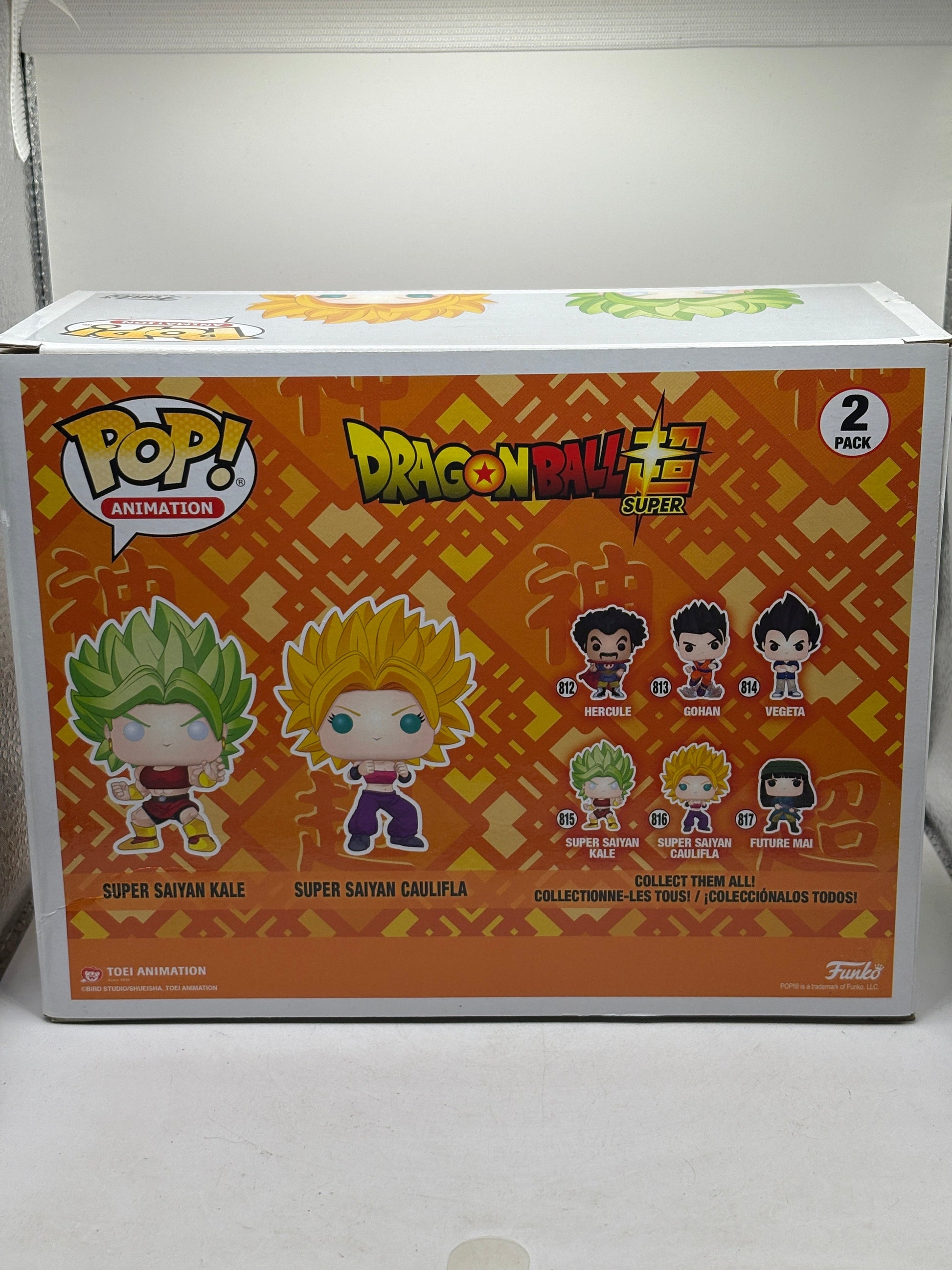 Funko POP! Dragon Ball Super 2 Pack SS Kale & SS Caulifla Funimation 2020 Exclus image 4 image 4