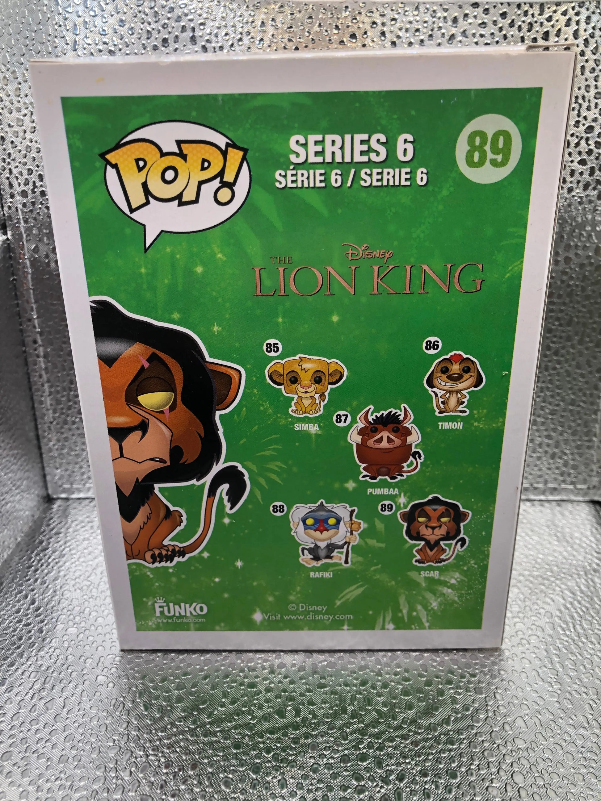 Funko Pop! Disney - Scar #89 Vaulted 2014 FRENLY BRICKS - Open 7 Days