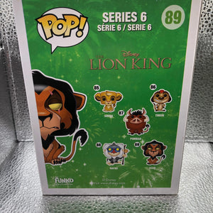 Funko Pop! Disney - Scar #89 Vaulted 2014 FRENLY BRICKS - Open 7 Days