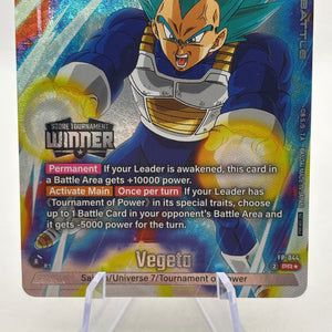 Dragon Ball Super Fusion World - Vegeta FP-044 PR* Alt Art Store Tournament Winner FRENLY BRICKS - Open 7 Days