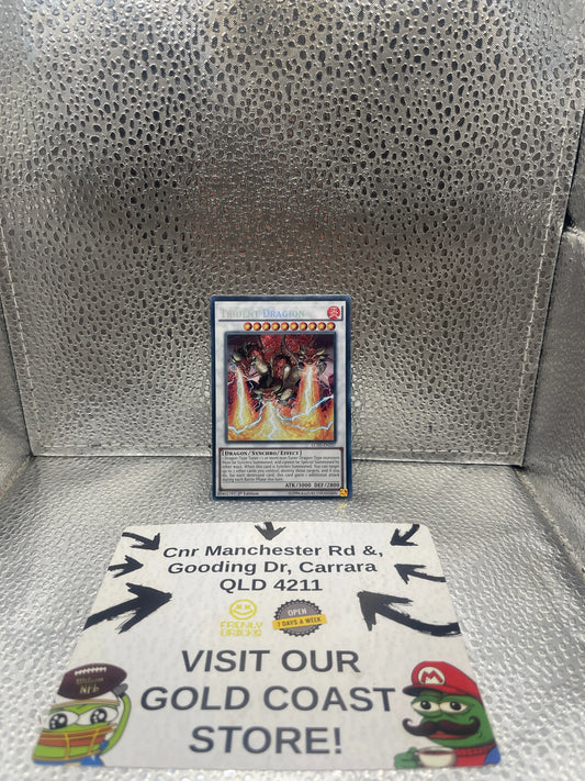 Yugioh! Trident Dragion LC5D-EN237 Legendary Collection 5D's 1st Edition NM FRENLY BRICKS - Open 7 Days