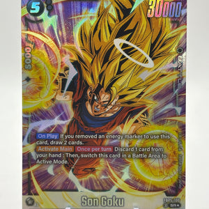 Dragon Ball Super Fusion World - Son Goku FB05-100 SR* Alt Art FRENLY BRICKS - Open 7 Days
