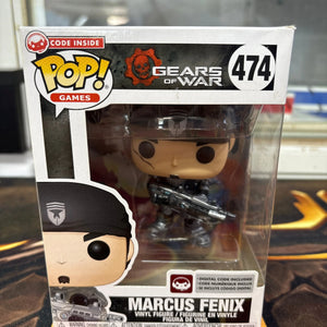 Funko Pop! Gears of War Marcus Fenix # 474 Vinyl Figure FRENLY BRICKS - Open 7 Days