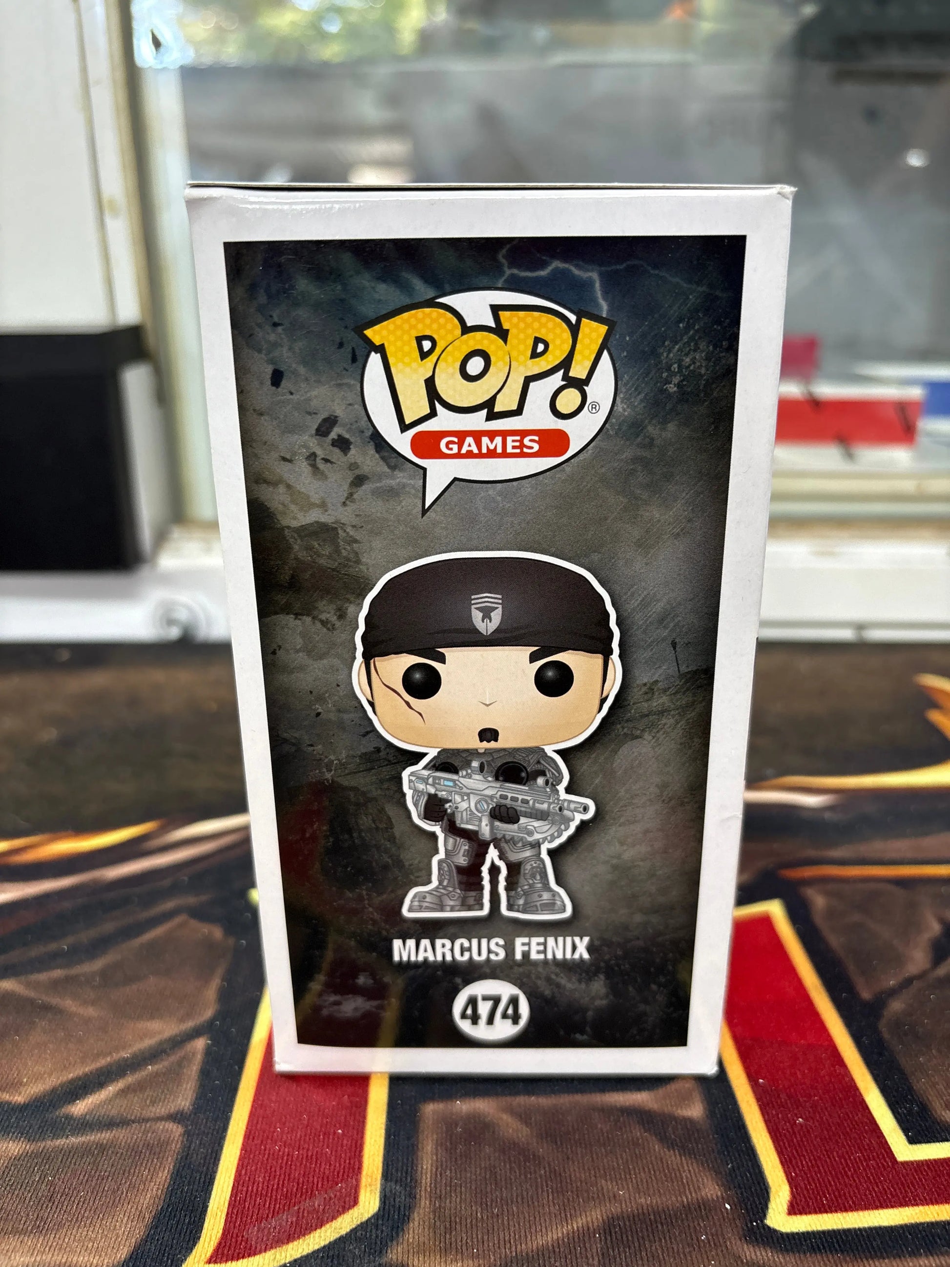 Funko Pop! Gears of War Marcus Fenix # 474 Vinyl Figure FRENLY BRICKS - Open 7 Days