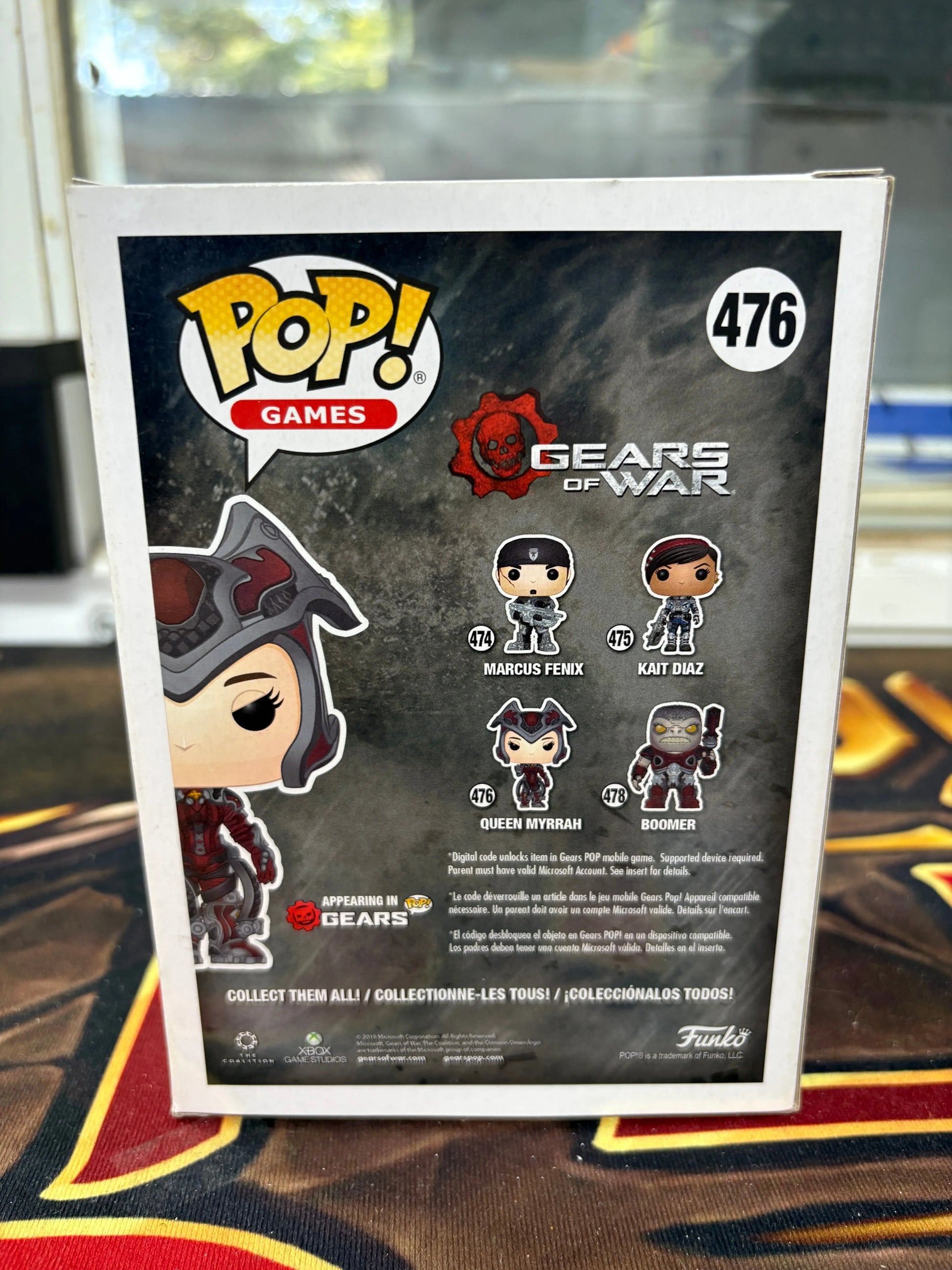 Funko Pop! Vinyl: Gears of War - Queen Myrrah #476 FRENLY BRICKS - Open 7 Days