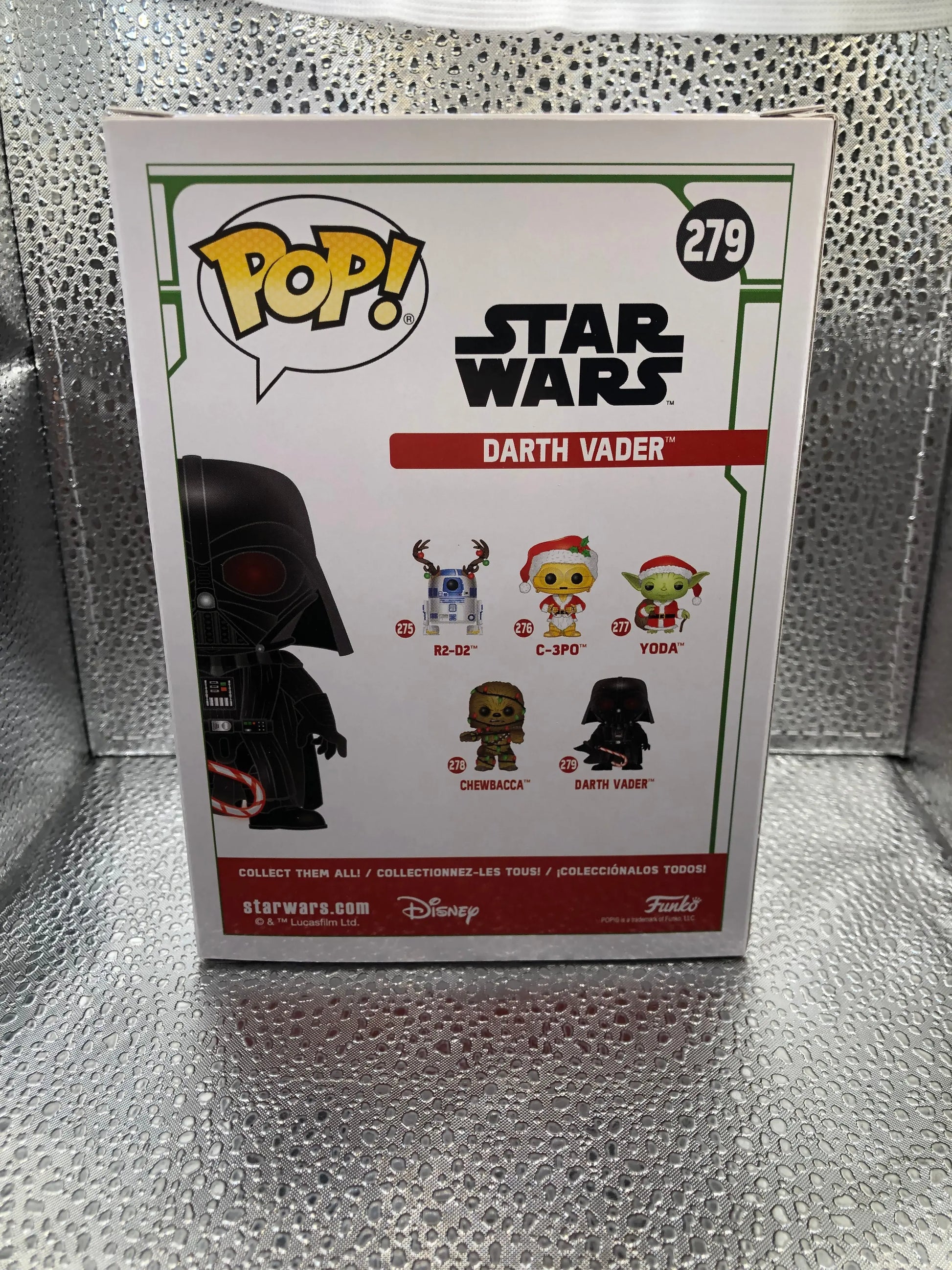 Funko POP! Star Wars - Darth Vader (Candy Cane) #279 FRENLY BRICKS - Open 7 Days