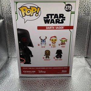 Funko POP! Star Wars - Darth Vader (Candy Cane) #279 FRENLY BRICKS - Open 7 Days