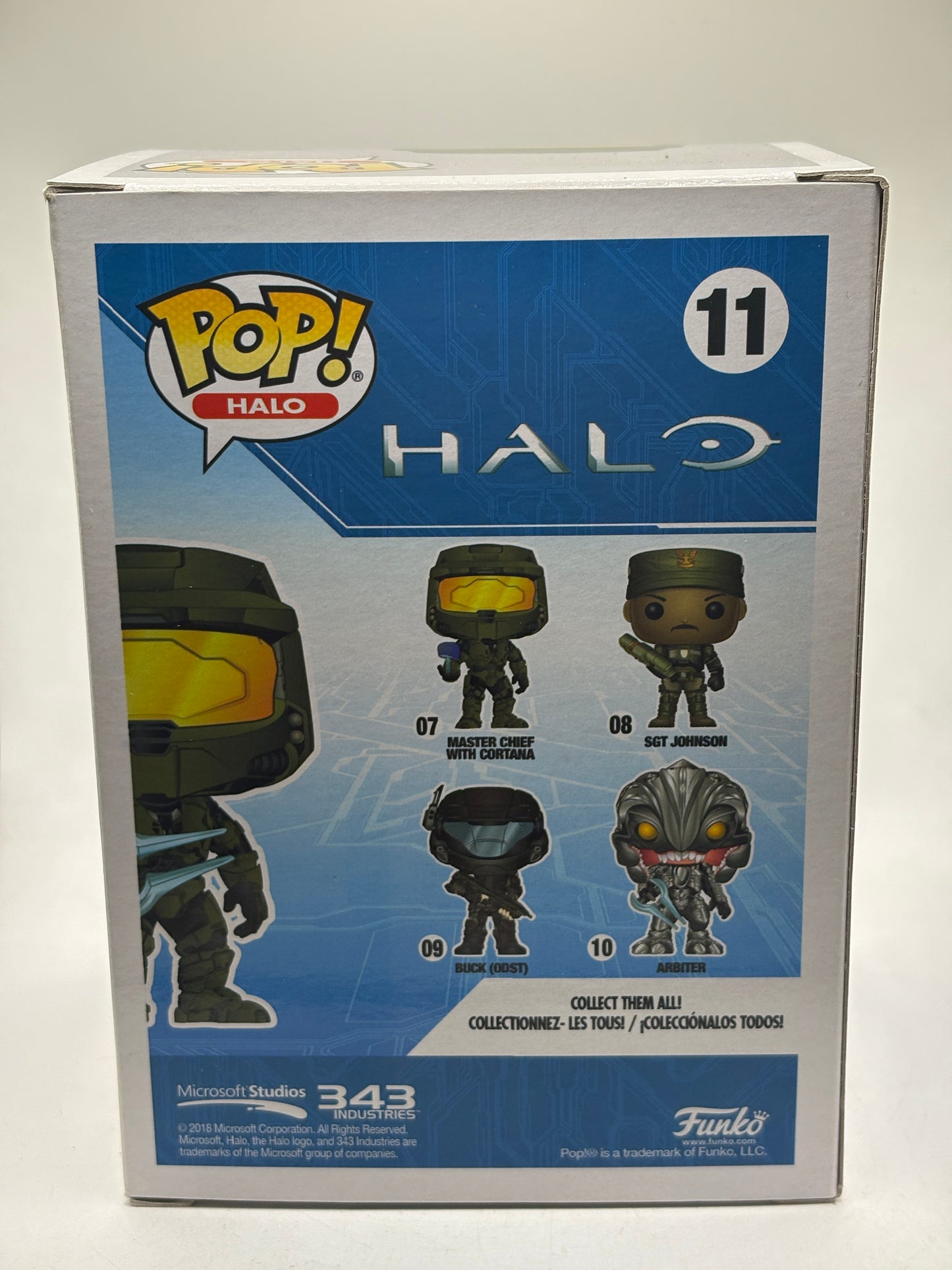 Funko POP! Halo #11 Master Chief with Energy Sword Vinyl Figure image 3