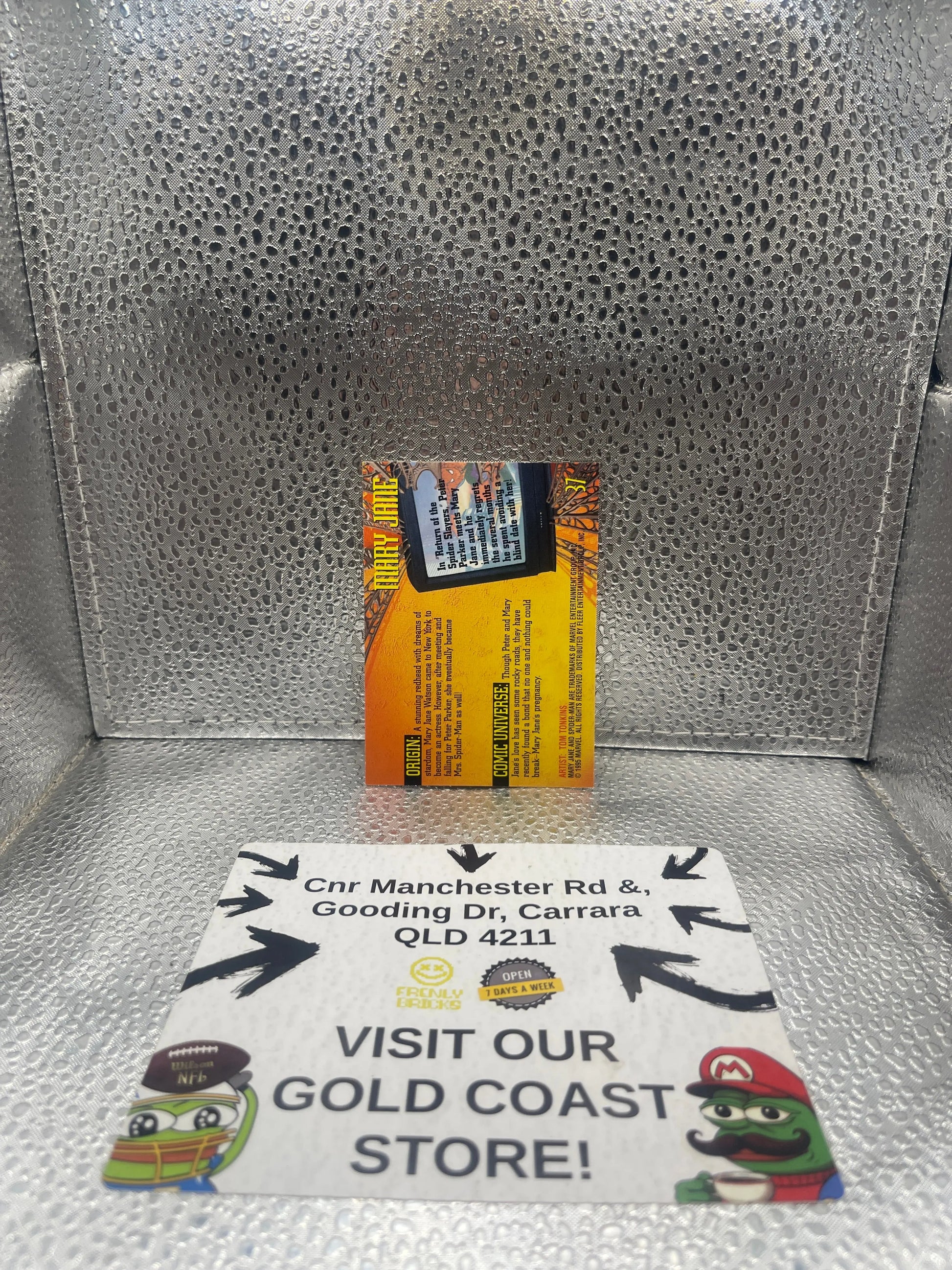 1995 Fleer Ultra Marvel Spider-Man Mary Jane Parker #37 FRENLY BRICKS - Open 7 Days