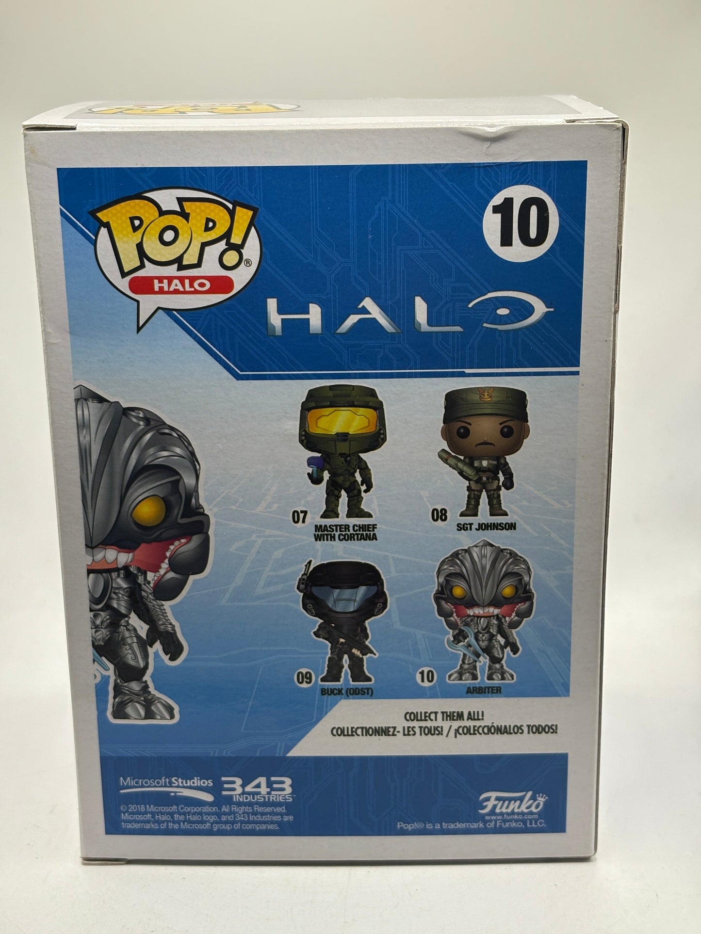 Funko POP! Halo #10 Arbiter Vinyl Figure Video Games image 3