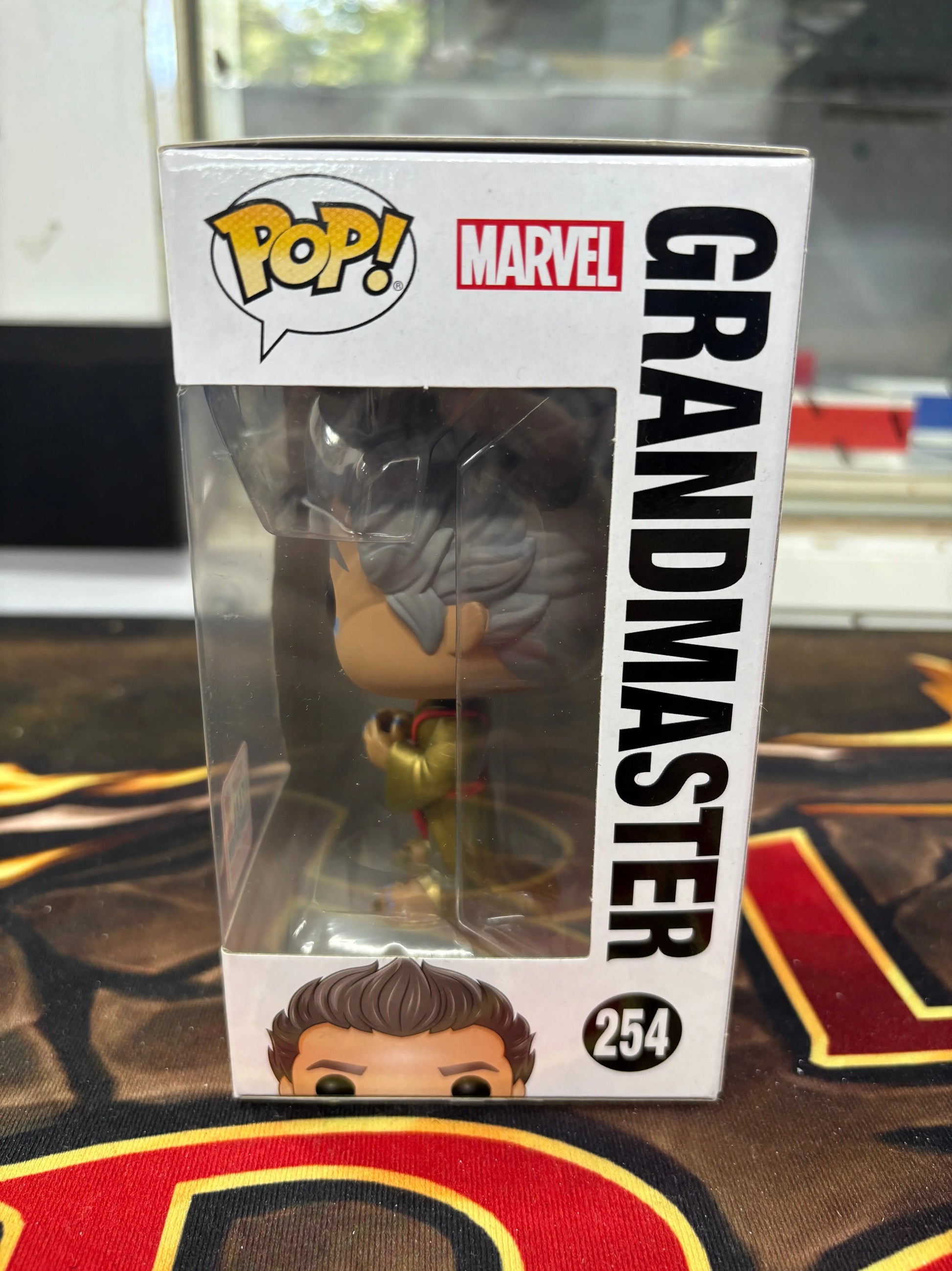 Funko Pop! Marvel: Thor Ragnarok Grandmaster Figure - Fall Conv (Exclusive) #254 FRENLY BRICKS - Open 7 Days