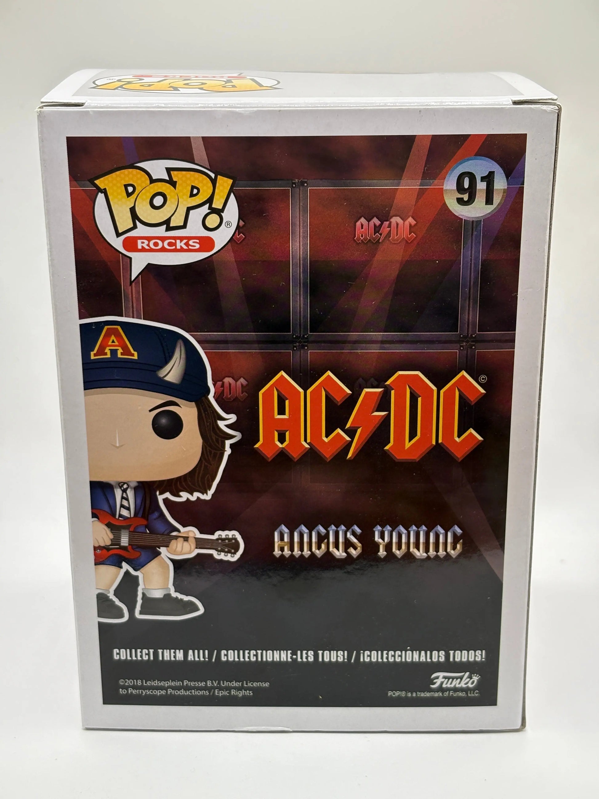 Funko POP! Rocks ACDC #91 Angus Young Limited Chase Edition FRENLY BRICKS - Open 7 Days