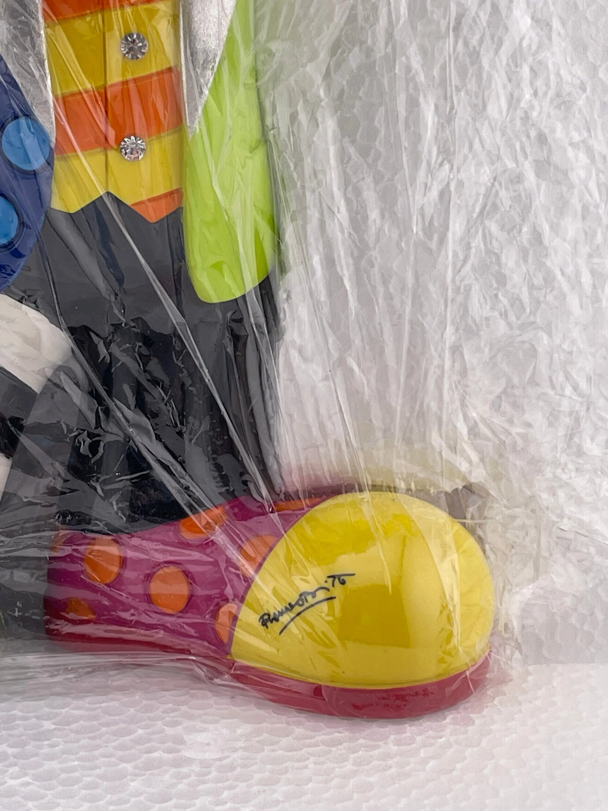 Disney’s Character Porcelain Showcase Britto Mickey Bling lrg NIB +combinedshipping FRENLY BRICKS - Open 7 Days