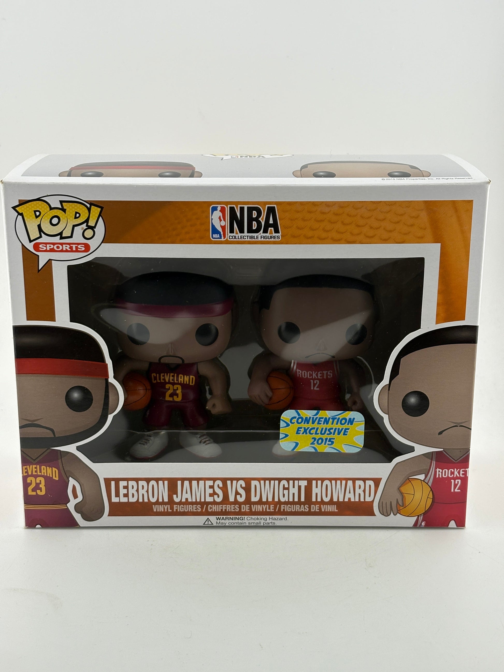 Funko POP! Sports NBA Lebron James vs Dwight Howard 2015 Convention Exclusive FRENLY BRICKS - Open 7 Days