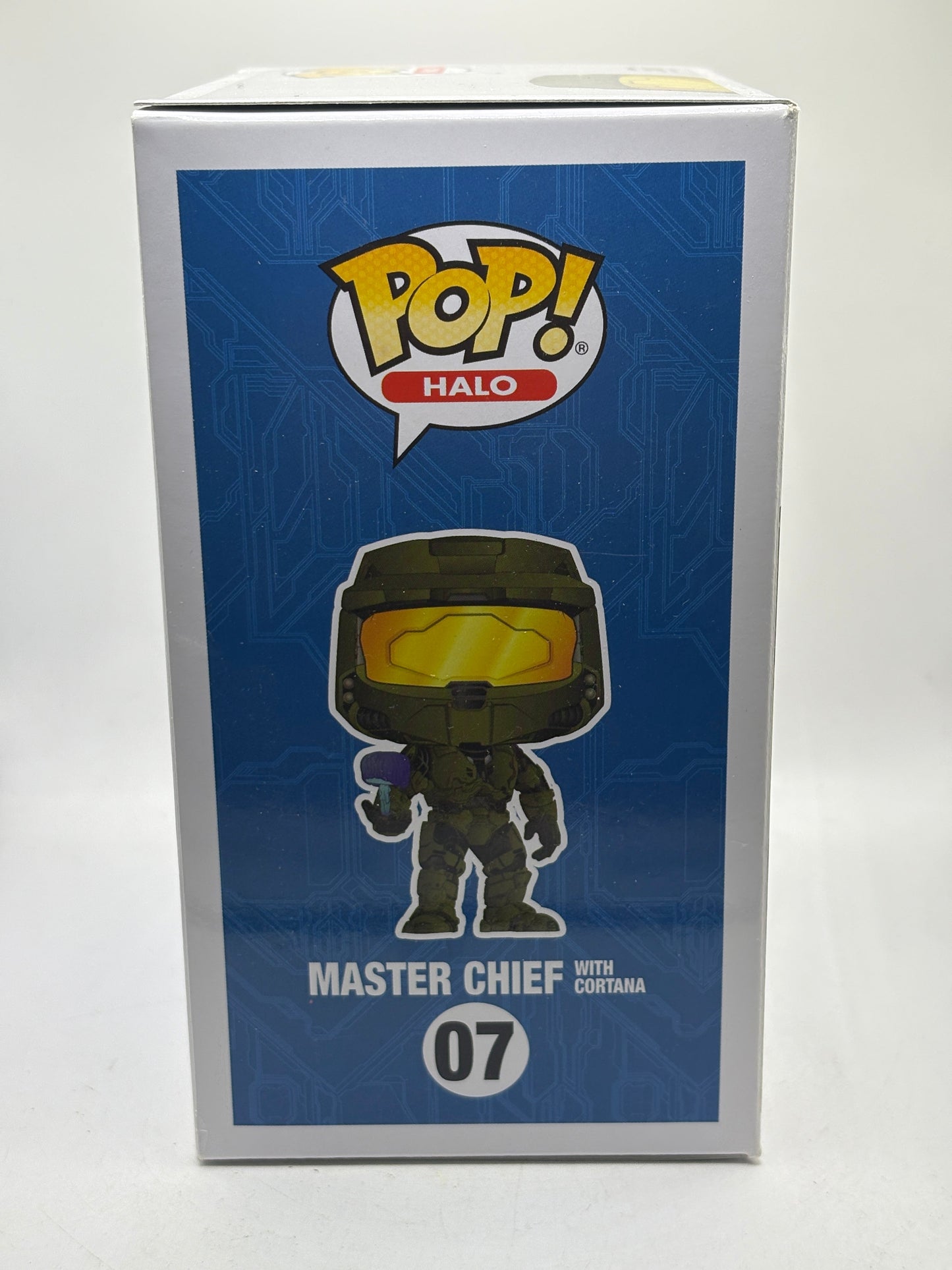 Funko POP! Halo #07 Master Chief with Cortana Special Edition Gold Vinyl Figure image 4