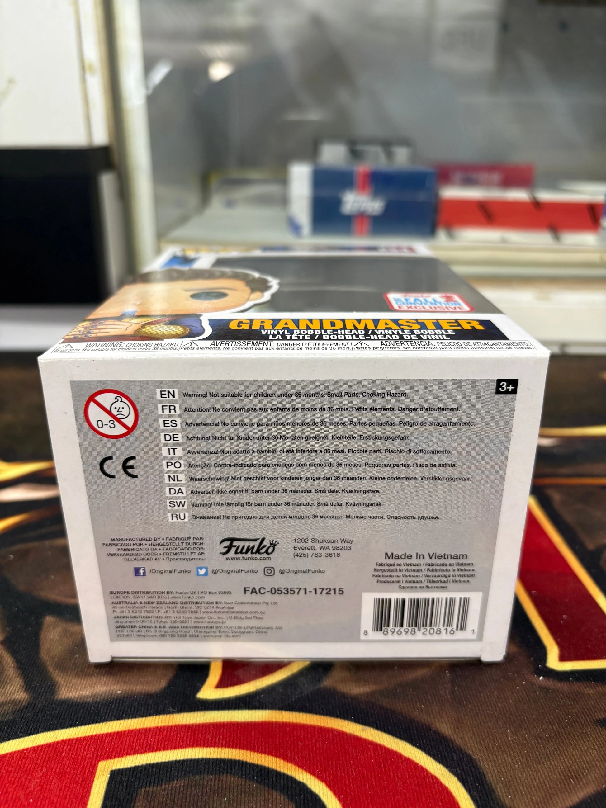 Funko Pop! Marvel: Thor Ragnarok Grandmaster Figure - Fall Conv (Exclusive) #254 FRENLY BRICKS - Open 7 Days