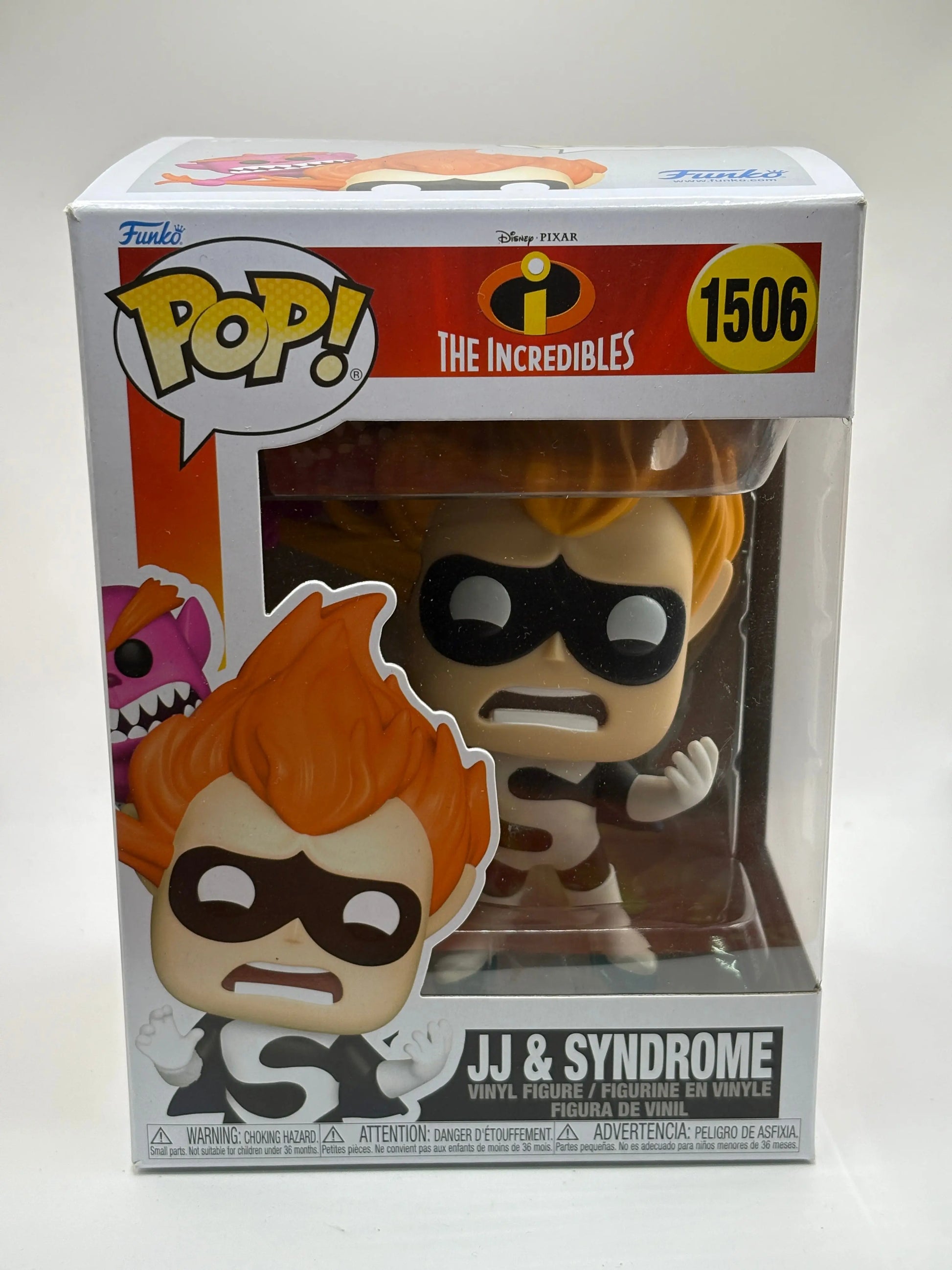 Funko POP! Movies The Incredibles #1506 JJ & Syndrome FRENLY BRICKS - Open 7 Days