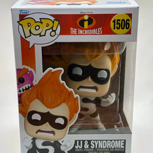 Funko POP! Movies The Incredibles #1506 JJ & Syndrome FRENLY BRICKS - Open 7 Days