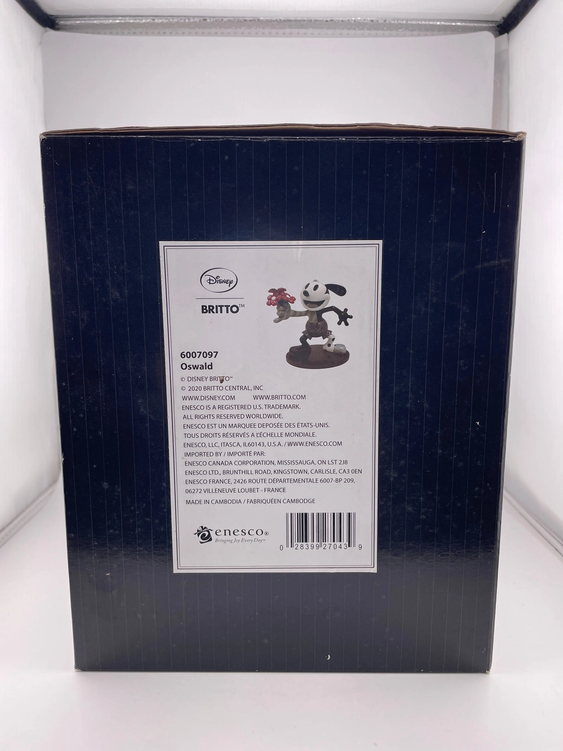 Disney’s Character Porcelain Showcase Britto Oswald NIB +combinedshipping FRENLY BRICKS - Open 7 Days