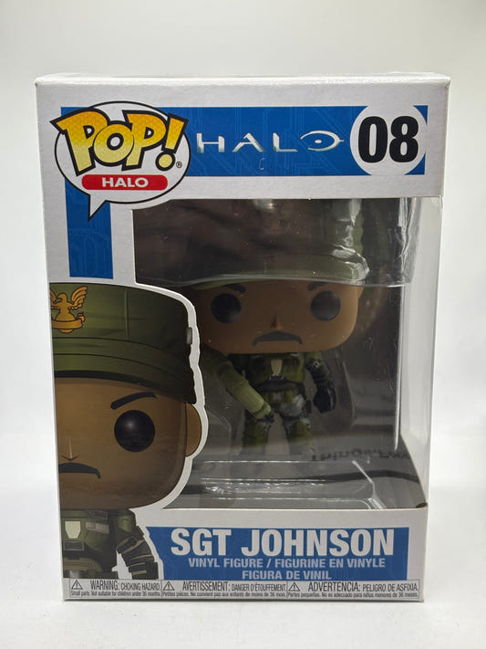 Funko POP! Halo #08 Sgt Johnson Vinyl Figure Video Game product image