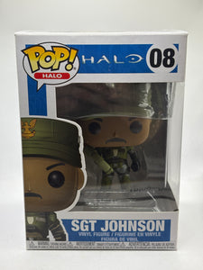 Funko POP! Halo #08 Sgt Johnson Vinyl Figure Video Game