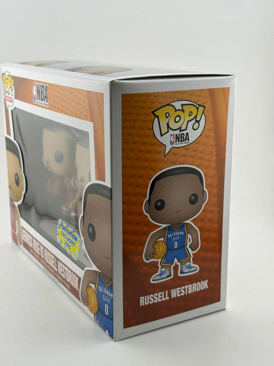Funko POP! Sports NBA Derrick Rose vs Russell Westbrook 2 Pack 2015 Convention Exclusive FRENLY BRICKS - Open 7 Days