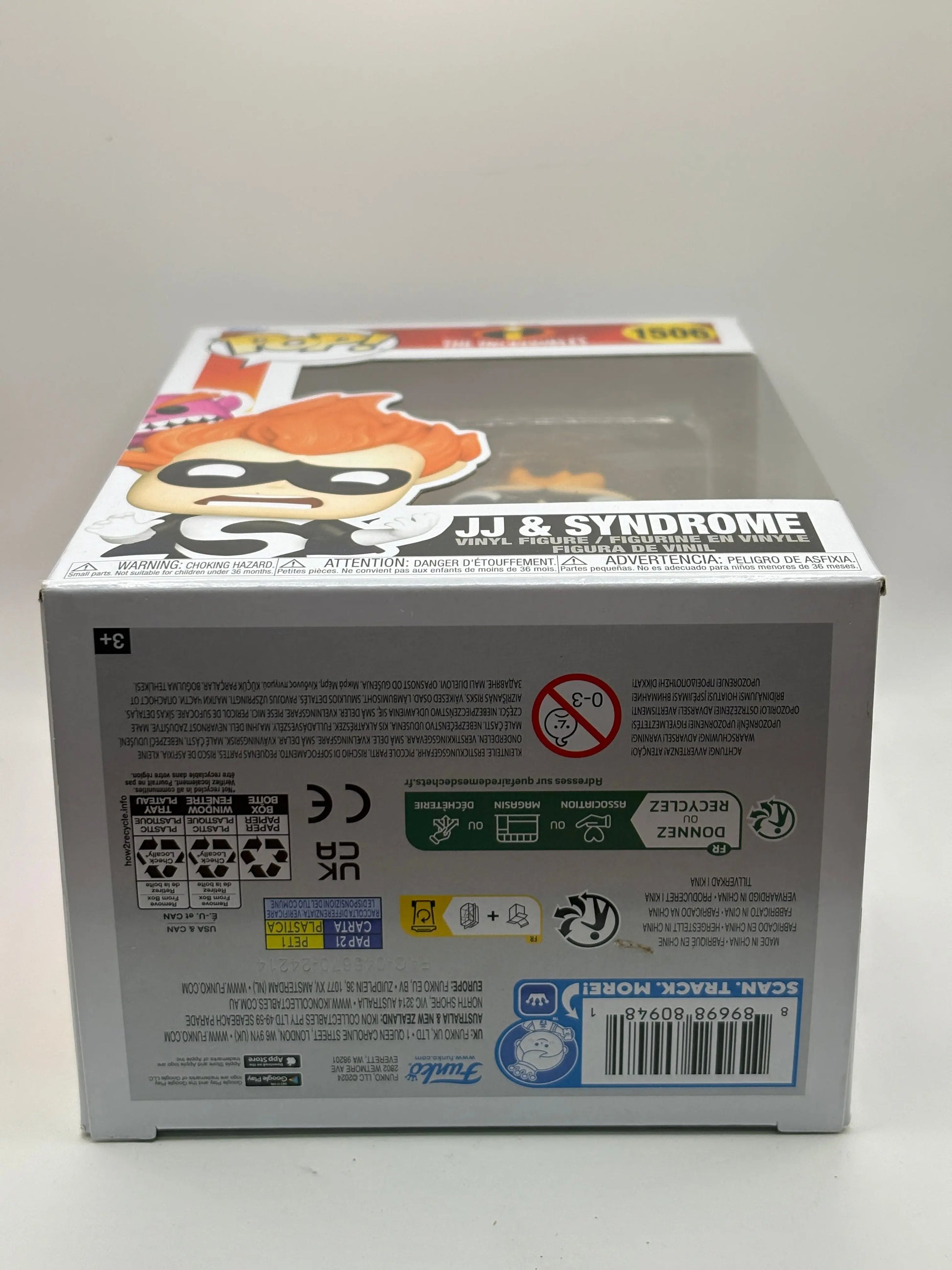 Funko POP! Movies The Incredibles #1506 JJ & Syndrome FRENLY BRICKS - Open 7 Days