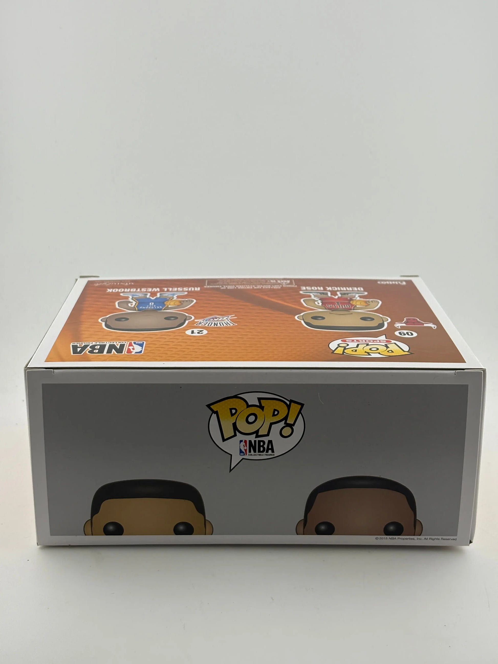 Funko POP! Sports NBA Derrick Rose vs Russell Westbrook 2 Pack 2015 Convention Exclusive FRENLY BRICKS - Open 7 Days image 5
