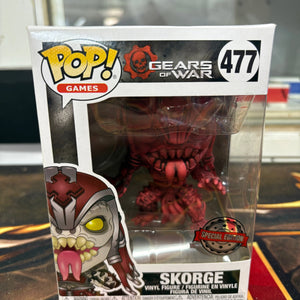 Funko POP! Games: Gears of War #477 (Red) Skorge Vinyl Figure SE FRENLY BRICKS - Open 7 Days