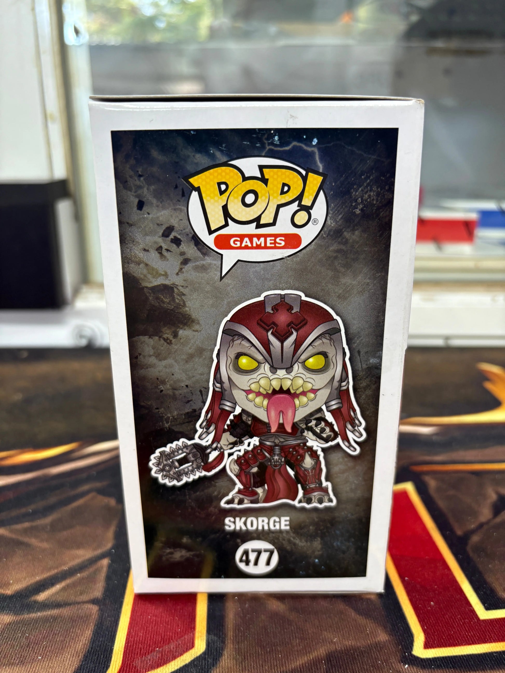 Funko POP! Games: Gears of War #477 (Red) Skorge Vinyl Figure SE FRENLY BRICKS - Open 7 Days