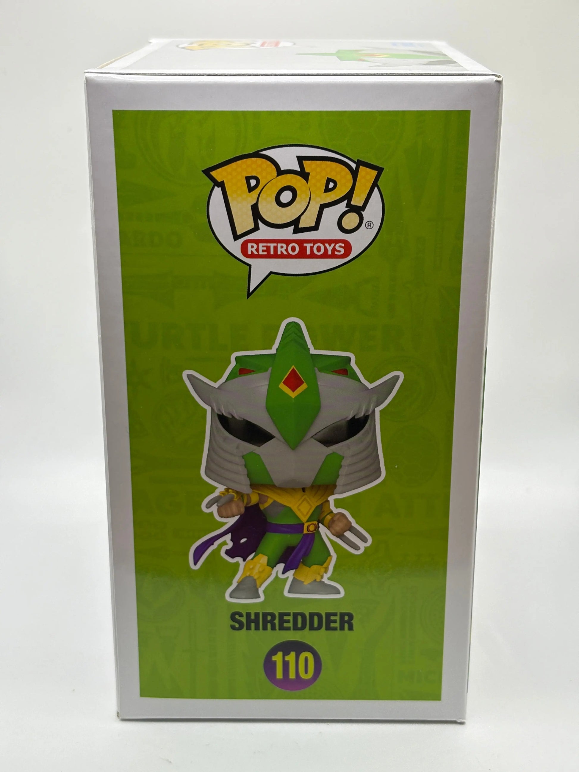 Funko POP! Retro Toys Power Rangers TMNT #110 Shredder 2022 Funkon Limited FRENLY BRICKS - Open 7 Days