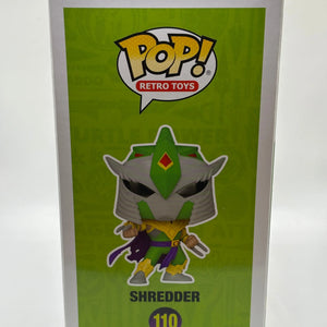 Funko POP! Retro Toys Power Rangers TMNT #110 Shredder 2022 Funkon Limited FRENLY BRICKS - Open 7 Days