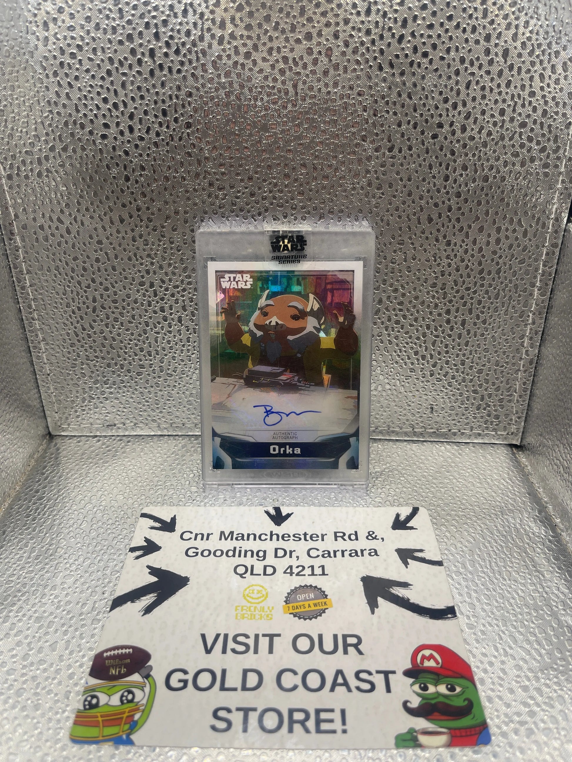 Star Wars Signature Series 2021, Orka Autograph Bobby Moynihan Card A-BMR FRENLY BRICKS - Open 7 Days